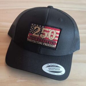 Black Aggressive Nation 250th Hat