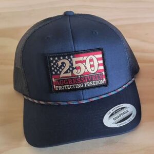 Blue Aggressive Nation 250th Hat